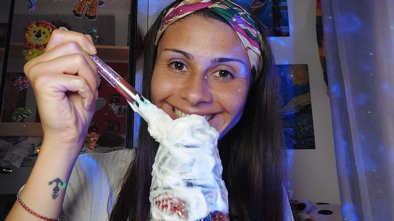 ASMR ITA| ecco il video che stavi aspettando 🤩 schiuma time 🥰
