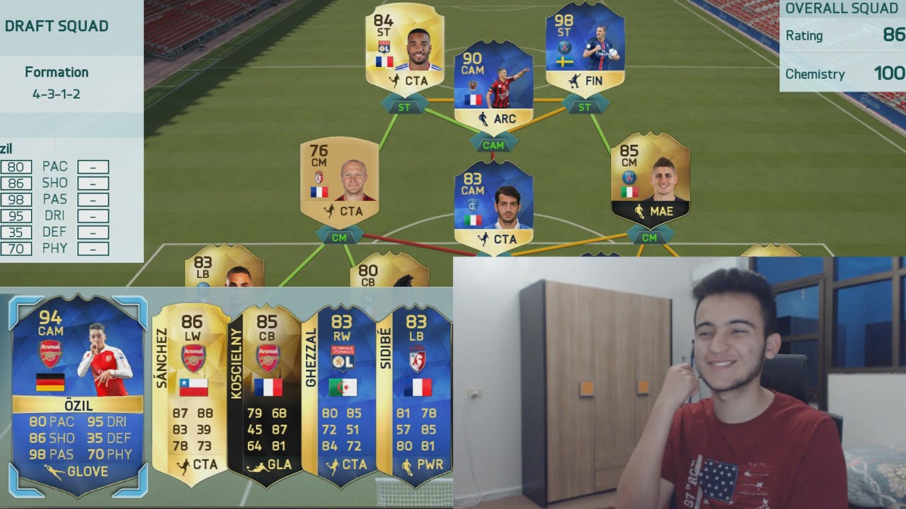 FIFA 16 | !!درافت خراافي بدون دوري اسباني