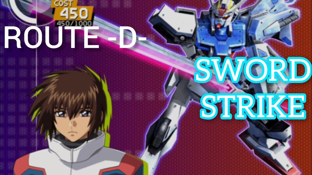 [Gundam Seed Destiny] Arcade Mode ~ Route -D- | unit GAT-X105 SWORD STRIKE (no commentary)