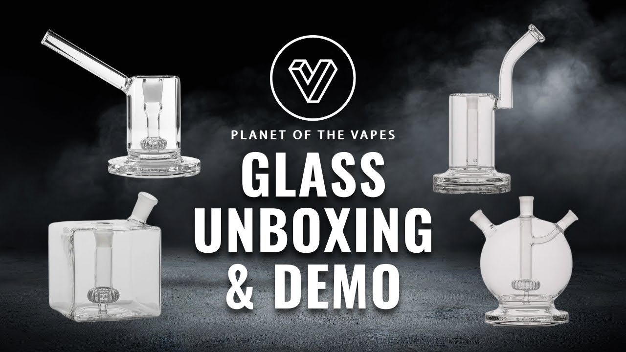 POTV Glass Unboxing + Demo // Standard, Planet, Cloud Cube, and Thumper Glass Bubblers