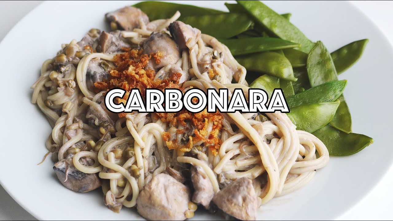 Carbonara - receita vegana