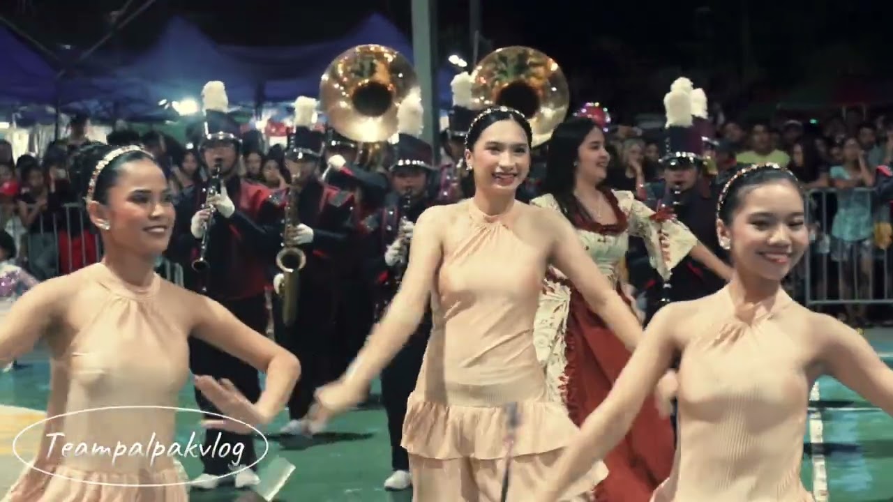 Beautiful majorettes of Banda San Jose- Las Piñas City Bailen cavite town fiesta 