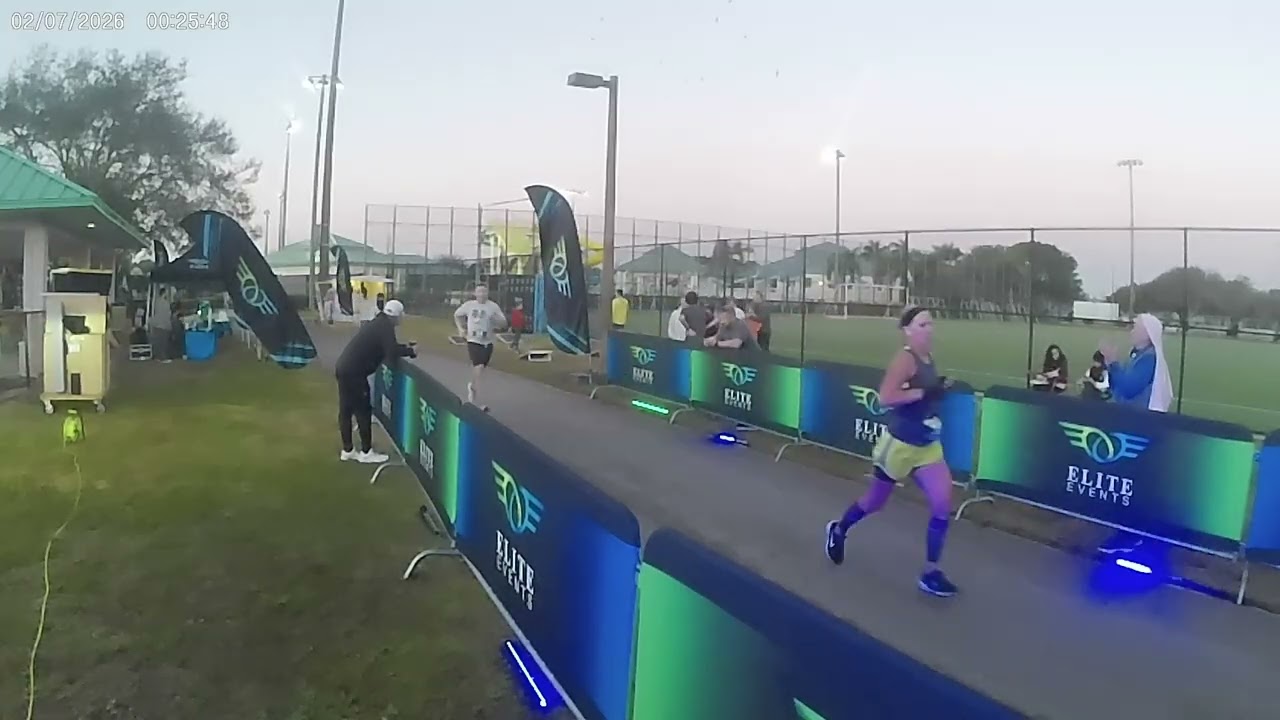 2026 Naples Distance Classic Half Marathon, 10k, & 5k Finish Video