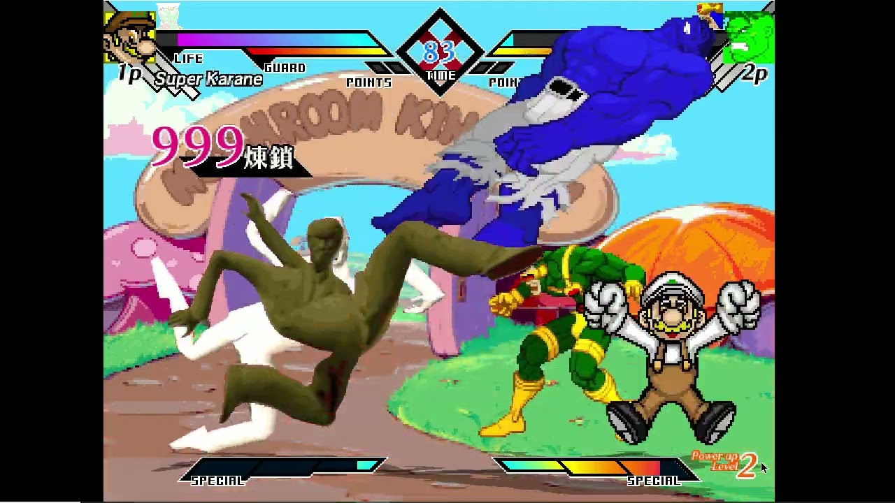 Super Karane & Tornado Babi vs Hulk (Acey/Kong) & Cyclops