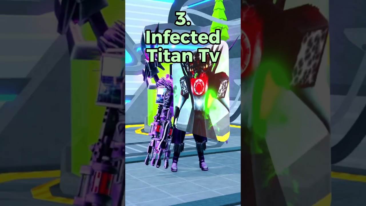 🏆 Top 5 Tvmen in Toilet Tower Defense | #shorts #ttd #telanthric #roblox