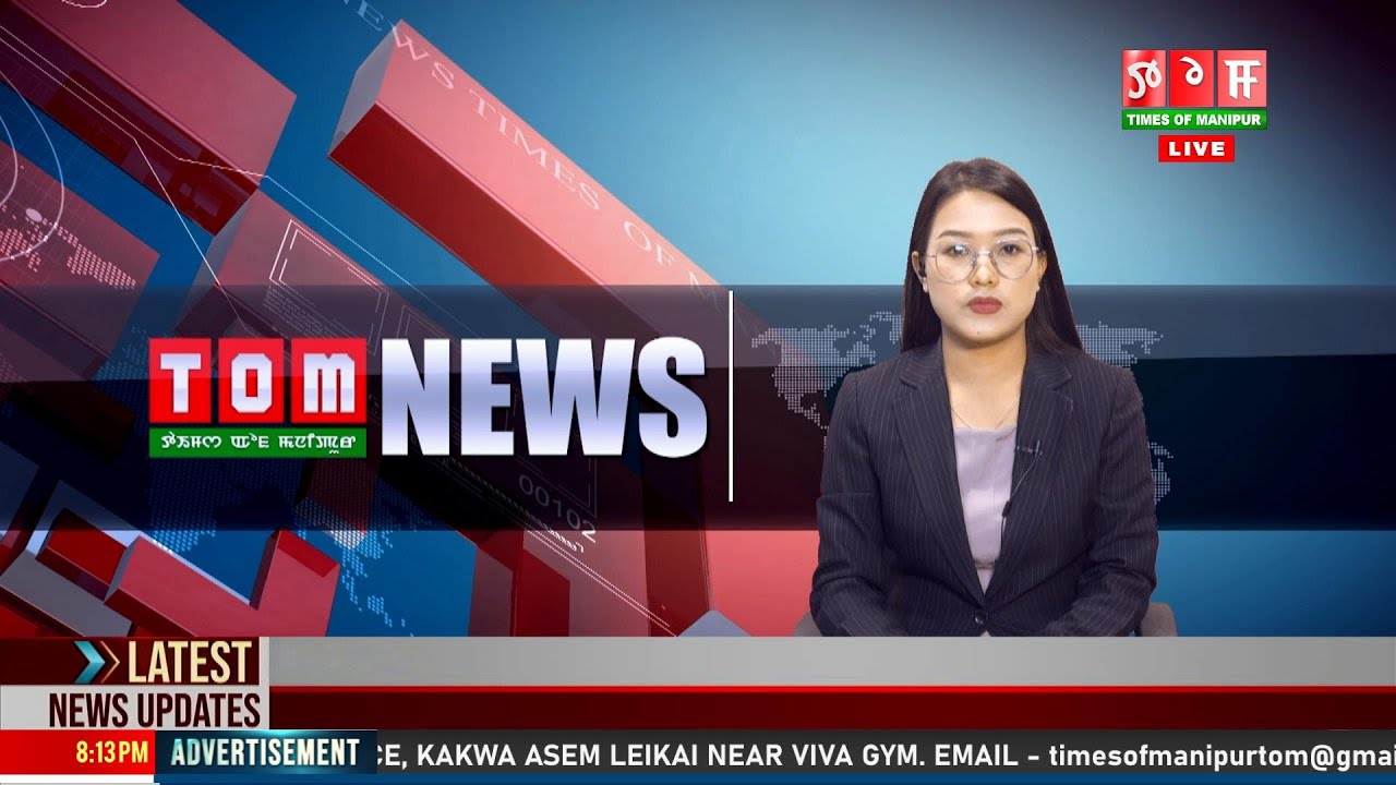 LIVE | TOM TV 8:00 PM MANIPURI NEWS, 27 FEB 2025