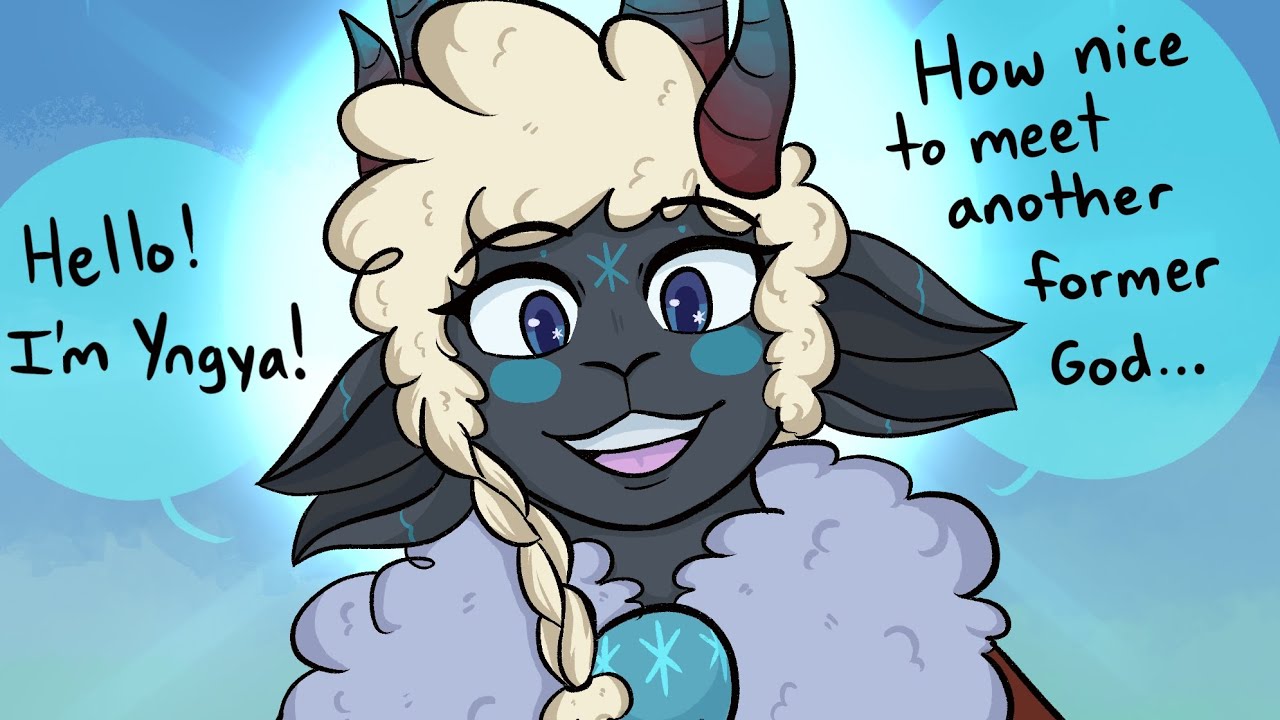 Yngya has Rizz || Cult of the Lamb Woolhaven Comic Dubs