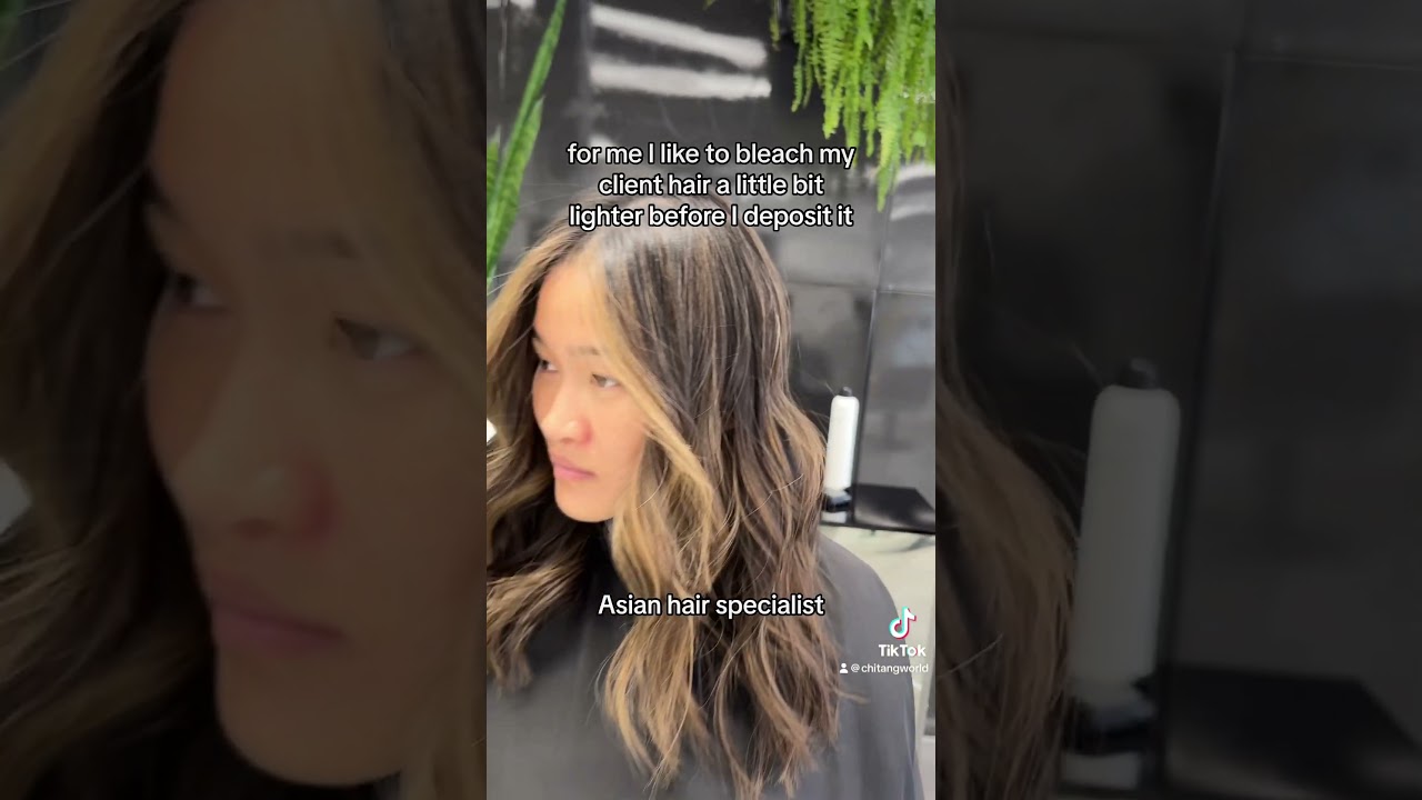 #asianblondebalayge #balaygehair #nycbalaygehighlights #nycbalaygeblonde #asianhair