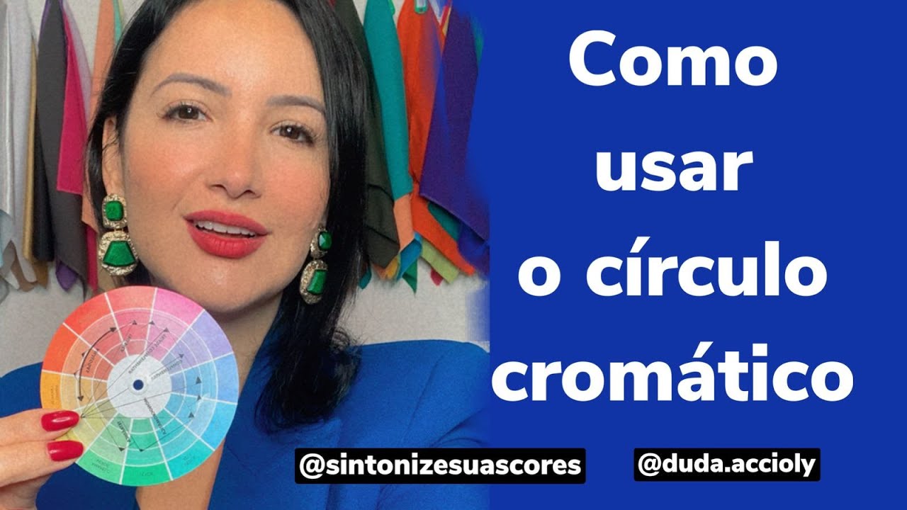 Combinação de cores como usar o círculo cromático