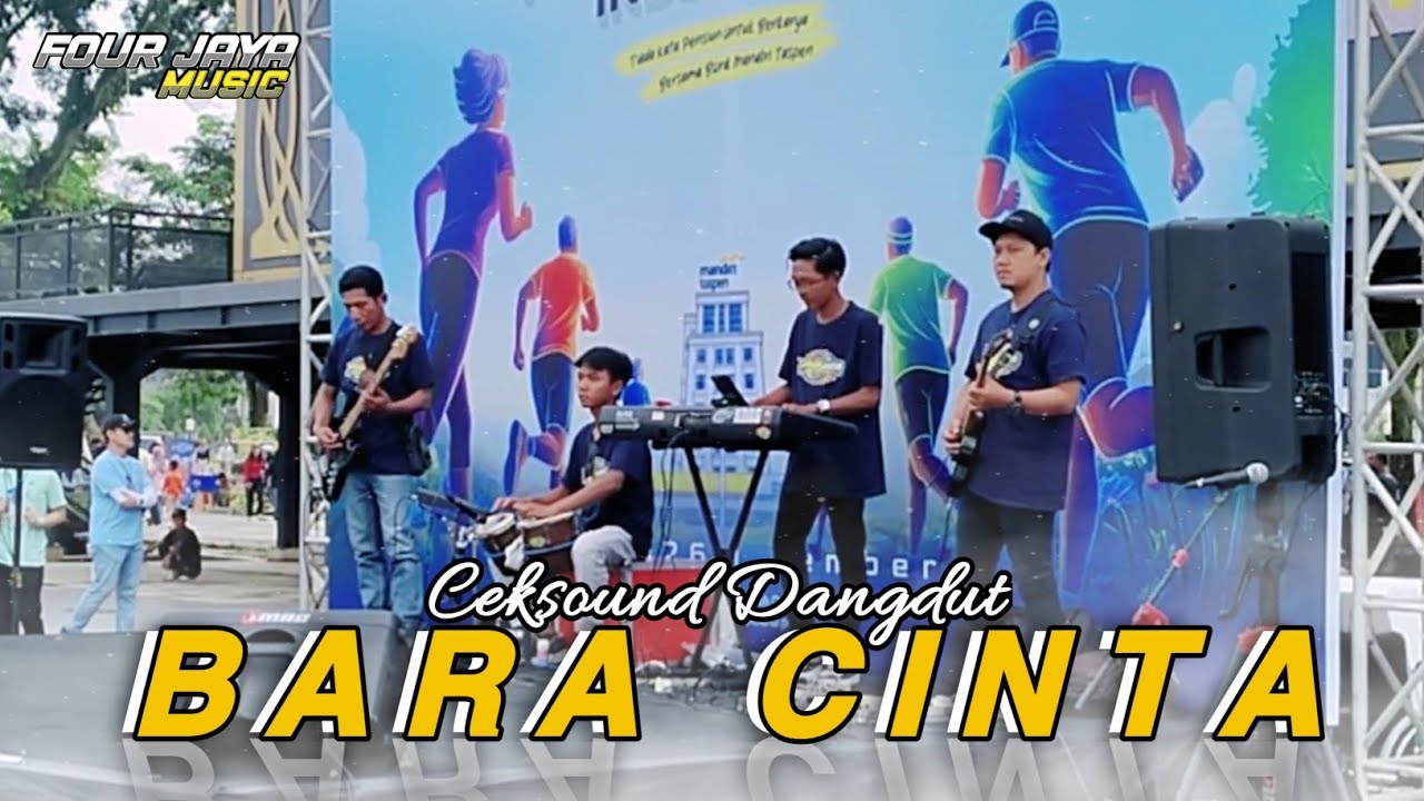 BARA CINTA - CEKSOUND DANGDUT | Four Jaya Music Live in Alun Alun Jember 