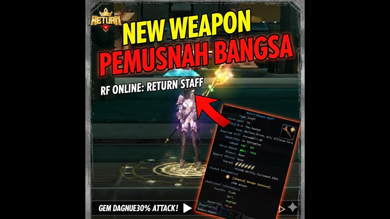 RF RETURN !! - CBT SERVER DAY 3 | PVP PVP MODE ON
