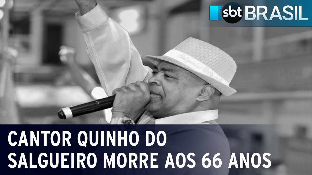 Cantor Quinho do Salgueiro, intérprete do carnaval do Rio, morre aos 66 anos | SBT Brasil (04/01/24)
