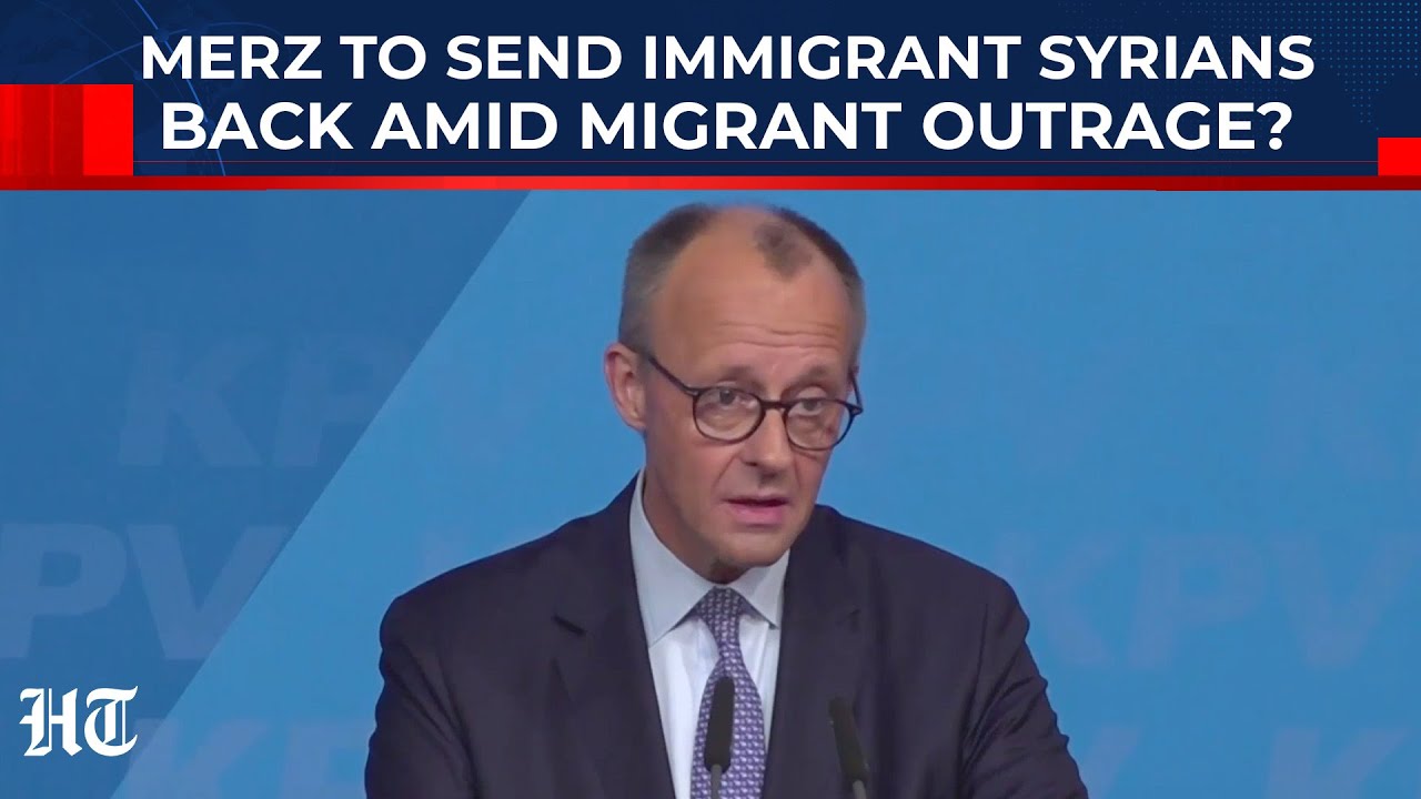 Merz To Send Back Syrians Who Fled Civil War As Germany's Migrant Crisis Explodes Over Ukrainians?