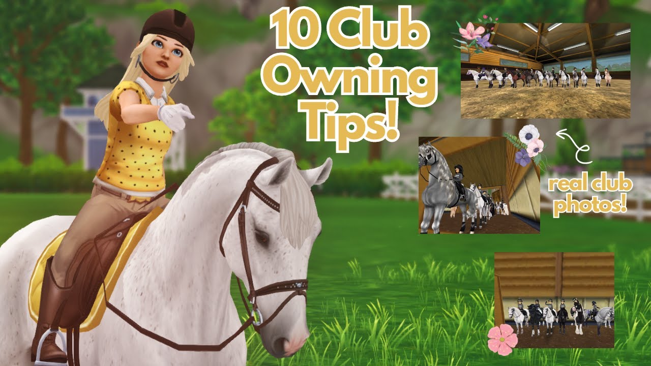 10 советов для владельцев клубов, о которых я бы хотел знать раньше! || Star Stable Online