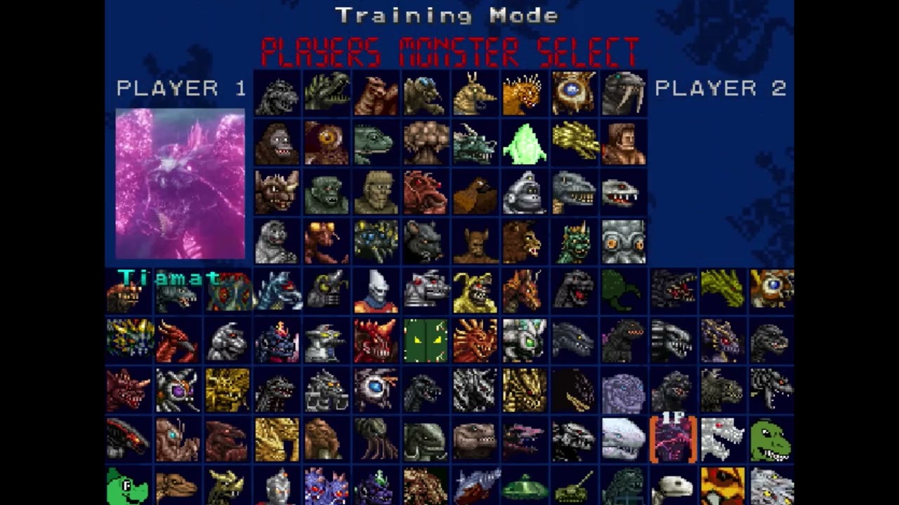 IKEMEN(MUGEN) Godzilla Screenpack preview