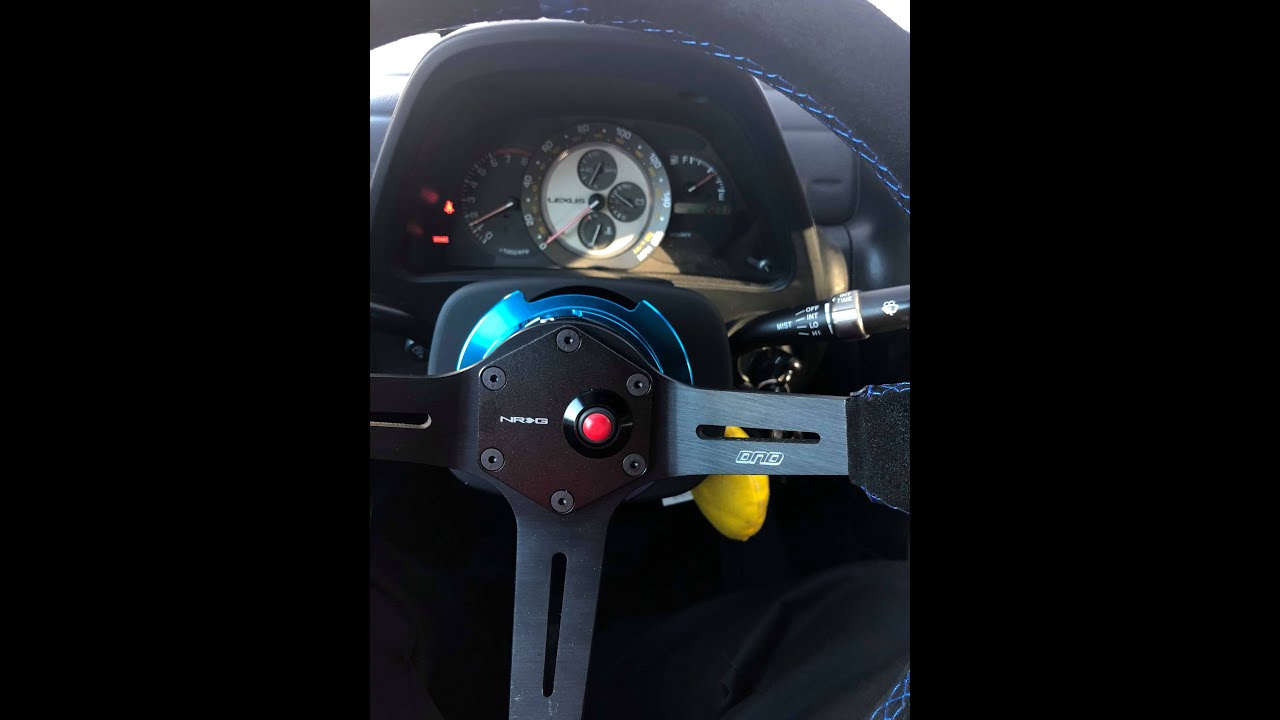 How To Wired/Fix  NRG/DND Quick Release Horn and Airbag For Lexus IS300