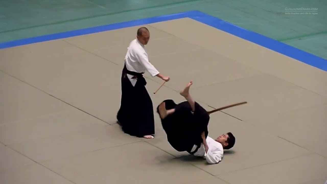 [AIKIDO'S SHORT STICK] Tambo Demonstration by Ohno Yasuo Sensei at the 50th All Japan Aikido