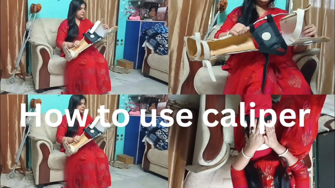 how I use caliper and how I walk with it .which kind of footwear I use with caplier support me frnd
