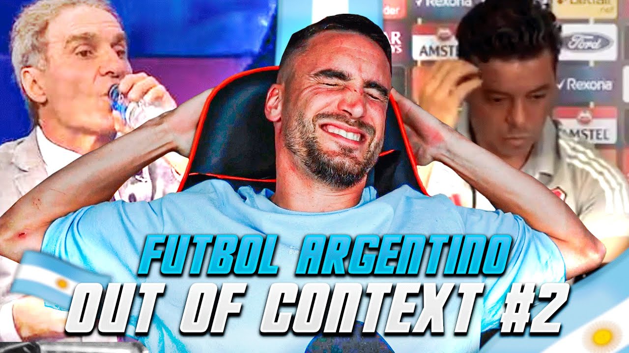 TAGLIAFICO REACCIONA a FÚTBOL ARGENTINO OUT OF CONTEXT #2