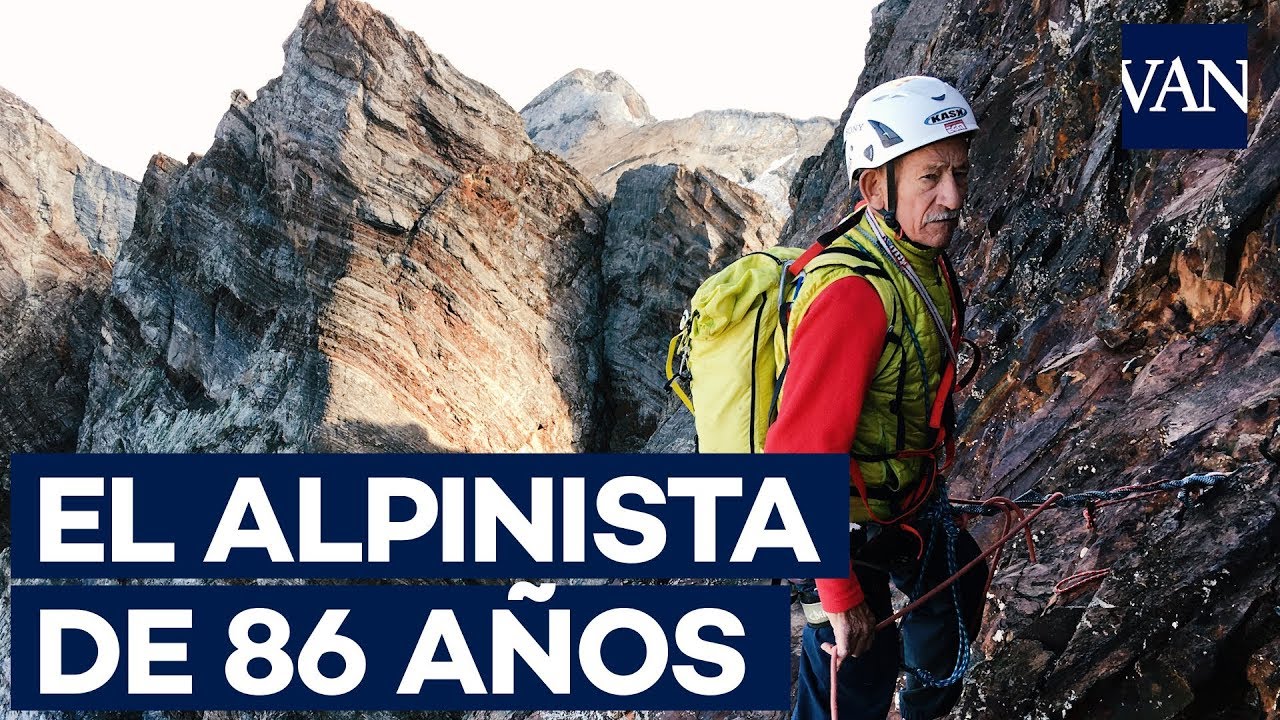 Con 86 años sigue escalando. El alpinismo, según Jordi Pons