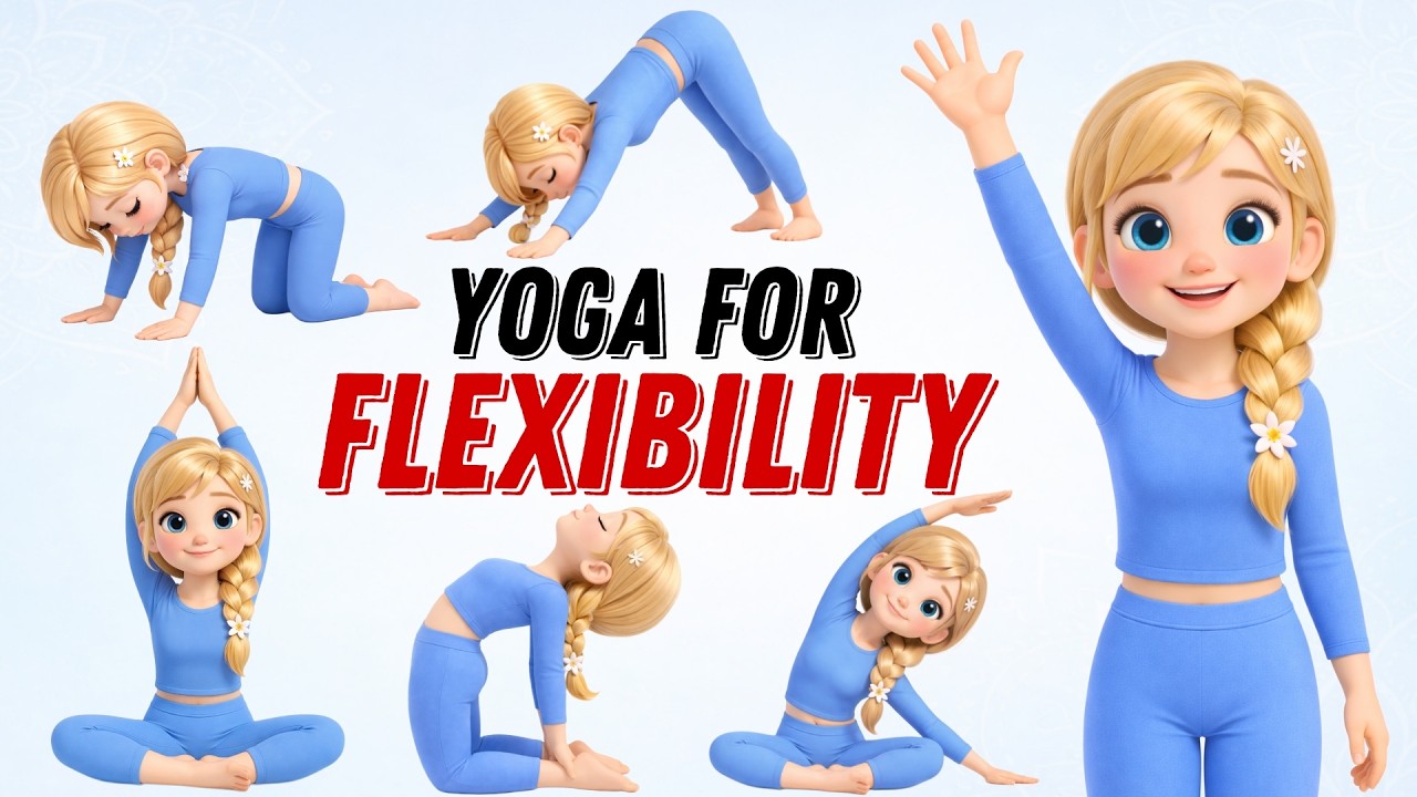 Flexibility Yoga for Kids | Gentle Stretching Routine for a Healthy & Happy Body