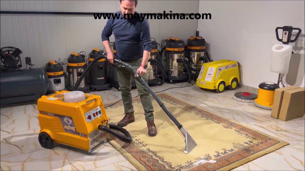 ANAFOR YERİNDE HALI VE KOLTUK YIKAMA MAKİNESİ İLE YERİNDE HALI YIKAMA