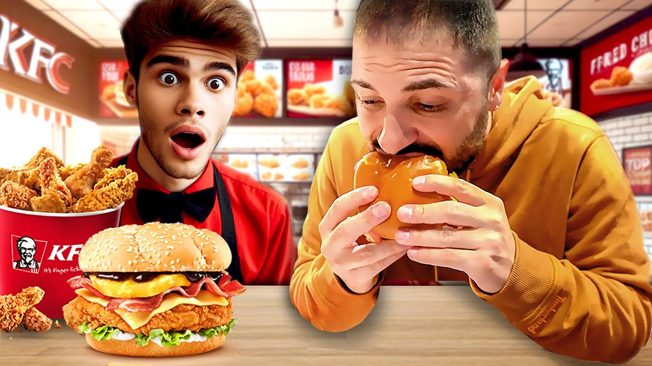 MANGIAMO solo KFC per 24 ORE! 🍟