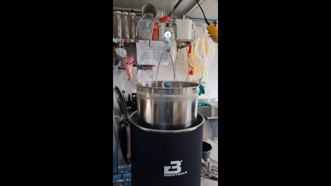 1&egrave;re journ&eacute;e de brassage sur ma nouvelle installation Brewtools B150