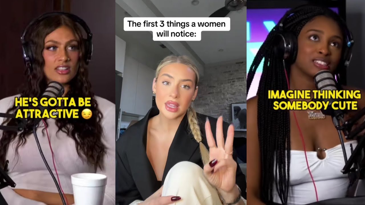 Women expose what they really notice first in men (hidden attraction signals)