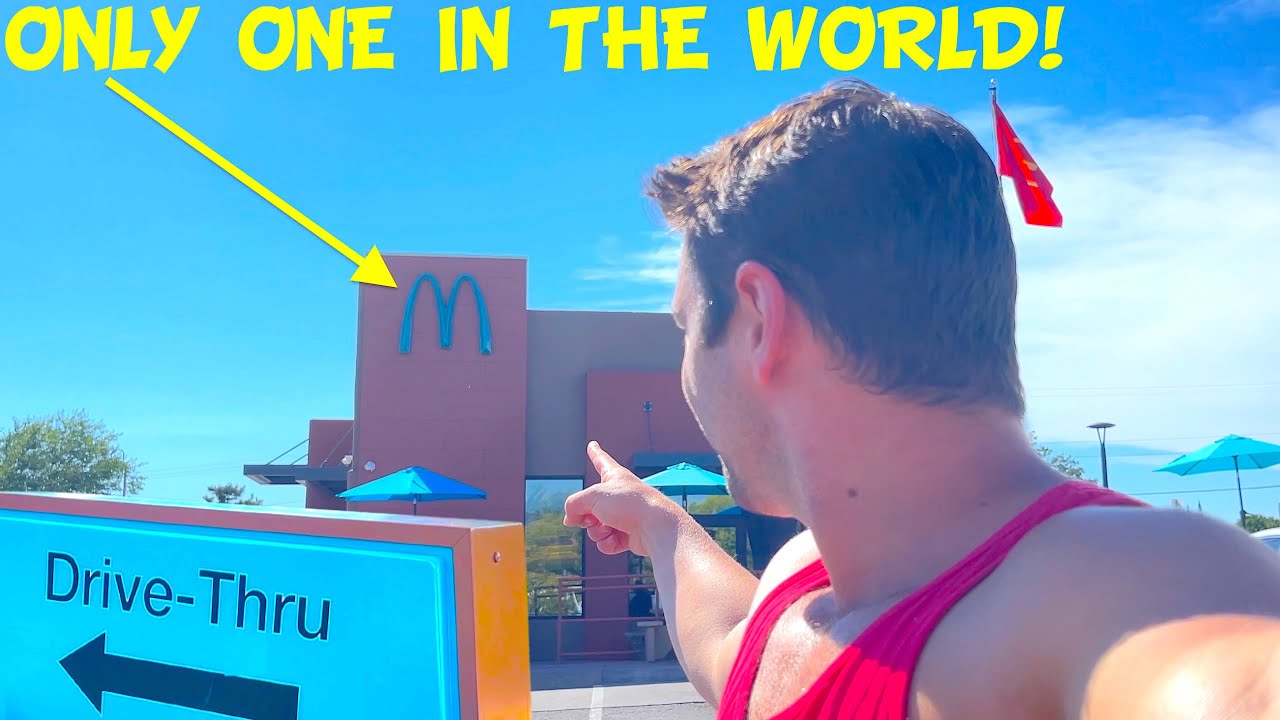 I Went to the ONLY Blue McDonalds in the World (Sedona Arizona)
