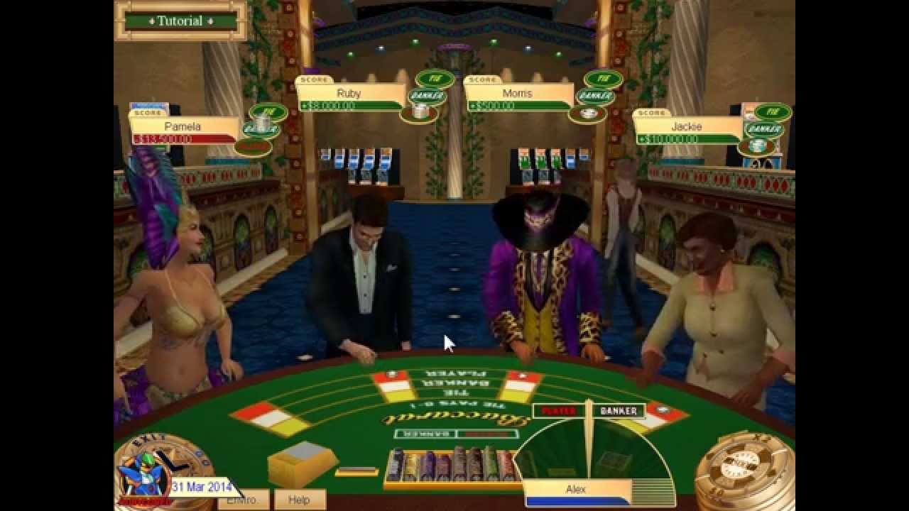 Hoyle Casino 3D (2005) - Baccarat 01[720p]