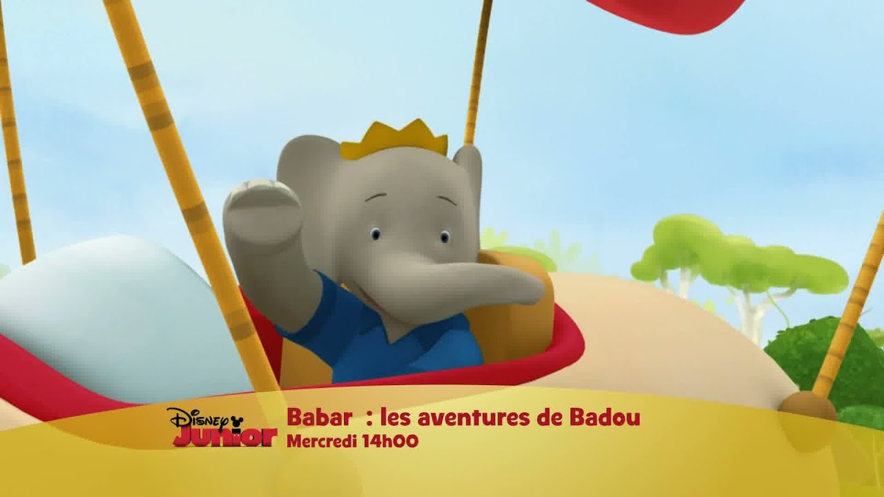 Babar, les aventures de Badou - Mercredi 14 octobre à partir de 14h sur Disney Junior !