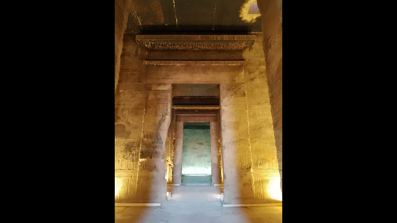 Dendera.Temple of Hathor.Small Hypostyle Hall.Sanctuary.ancient egypt history .Egypt.