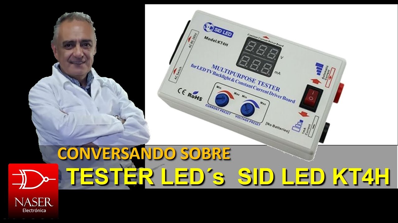 TESTER PARA LED´s - SID LED KT4H
