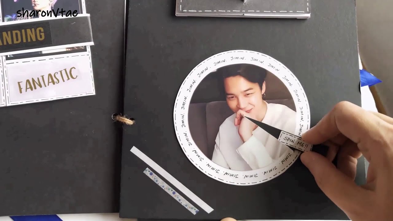 BTS Jimin Scrapbook