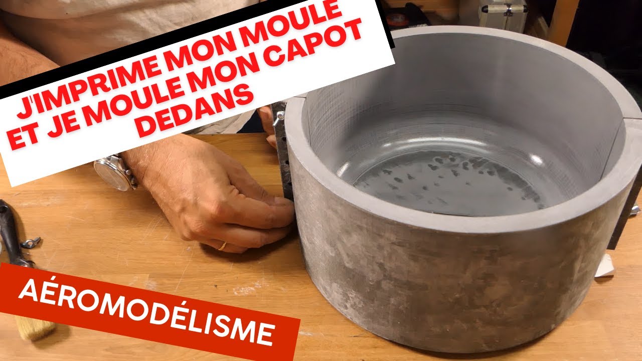 Construire un avion rc épisode 8: fabriquer un capot en fibre  pour un avion radiocommandé