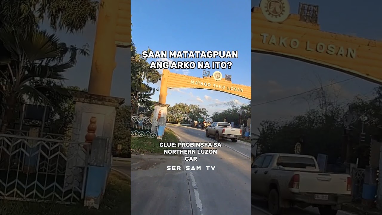 SAAN MATATAGPUAN ang ARKO NA ITO? #sersamtv