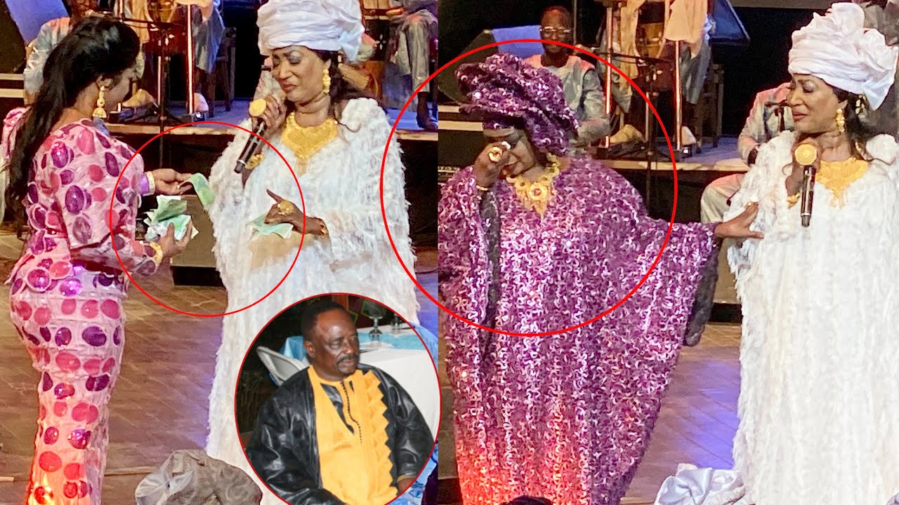 Hommage à son père, La fille de Kiné Lam jette des millions à sa mère, Maty Thiam Doga pleure sur…