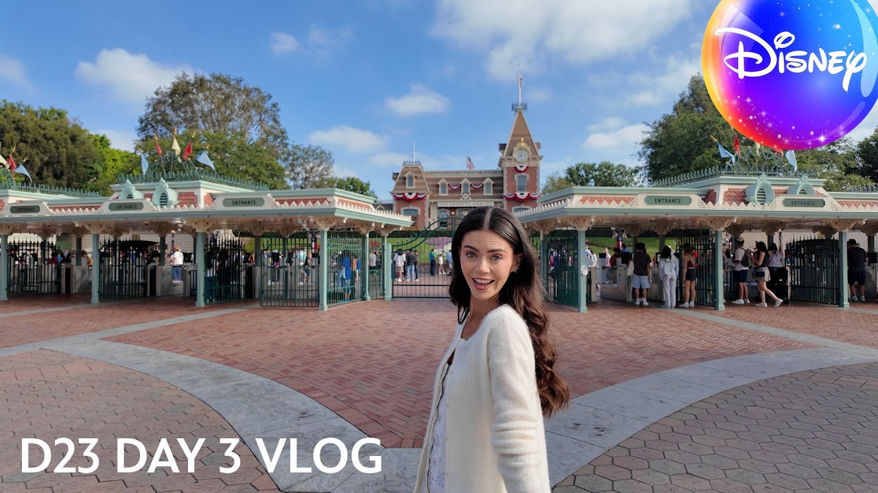 D23 Day 3 Vlog 2026 💙✨ | A Day at Disneyland & The Disney Legends Awards Ceremony! | @DisneyUK