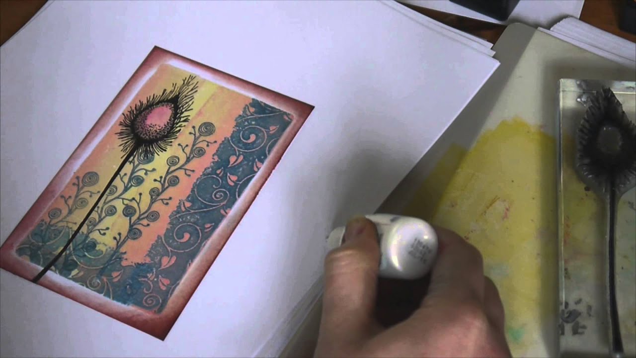 Lavinia Stamps Gelli Plate Starter Kit