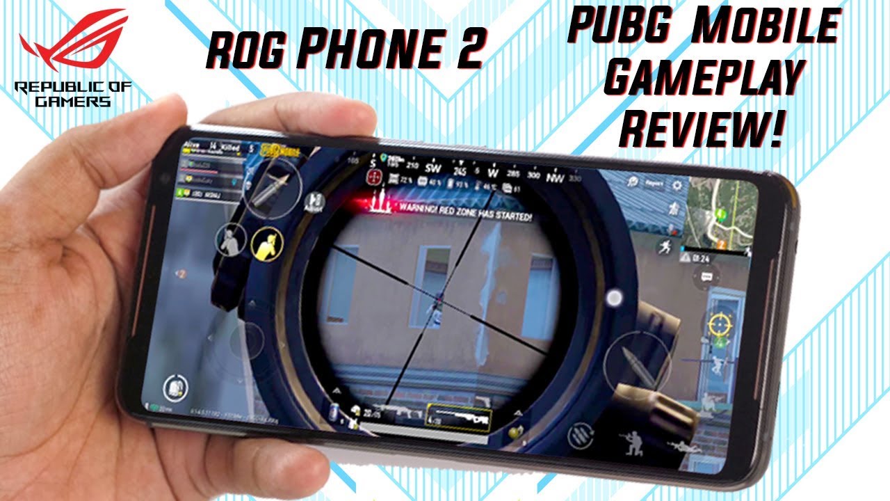 PUBG GAMEPLAY on ASUS ROG PHONE 2! 1080p 60fps gameplay with FPS Data!
