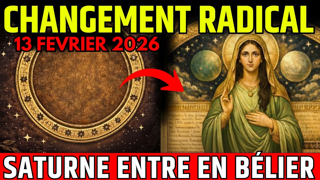 13 février : Saturne en Bélier marque un changement radical (Astrologie 2026)