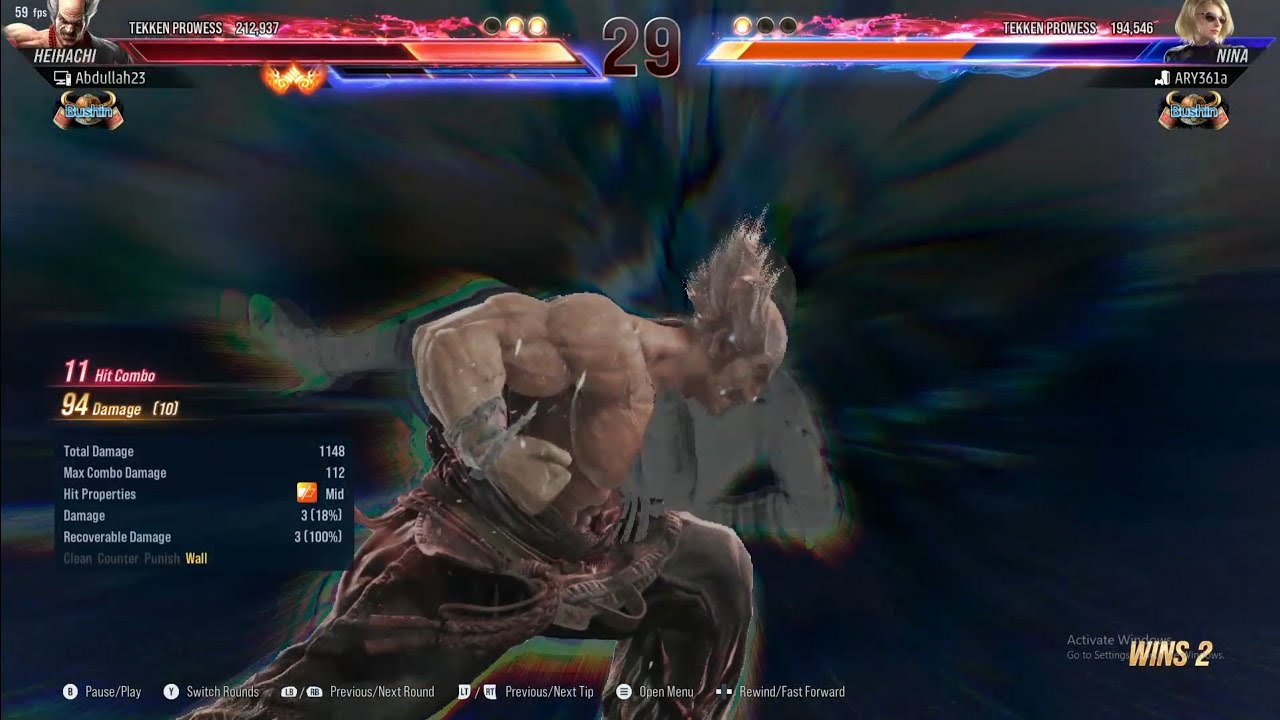 Heihachi is Broken in warrior instinct / Tekken 8