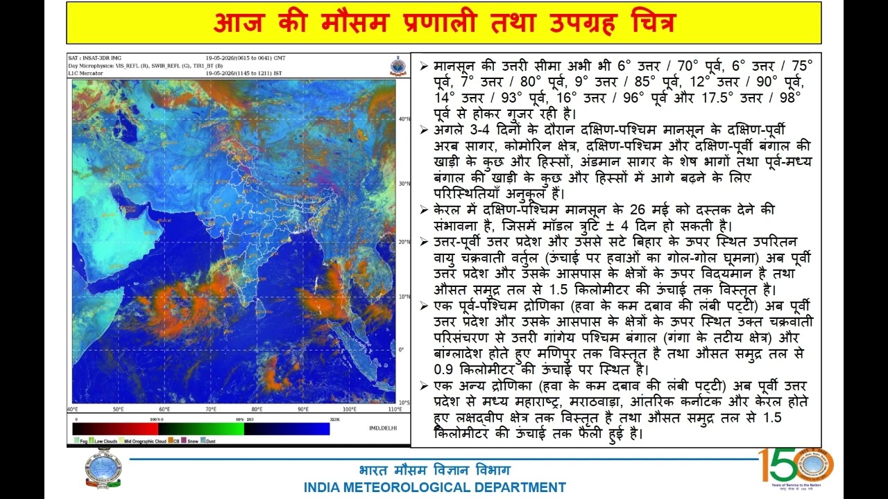 Bihar State Weather Discussion | Bihar Weather Update 19th May 2026 📢
