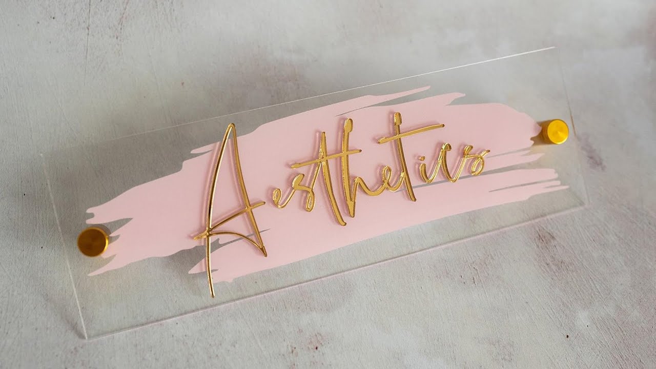 Paint Splash Custom Door Plaques, acrylic sign, Door signs, salon Signage, salon signs