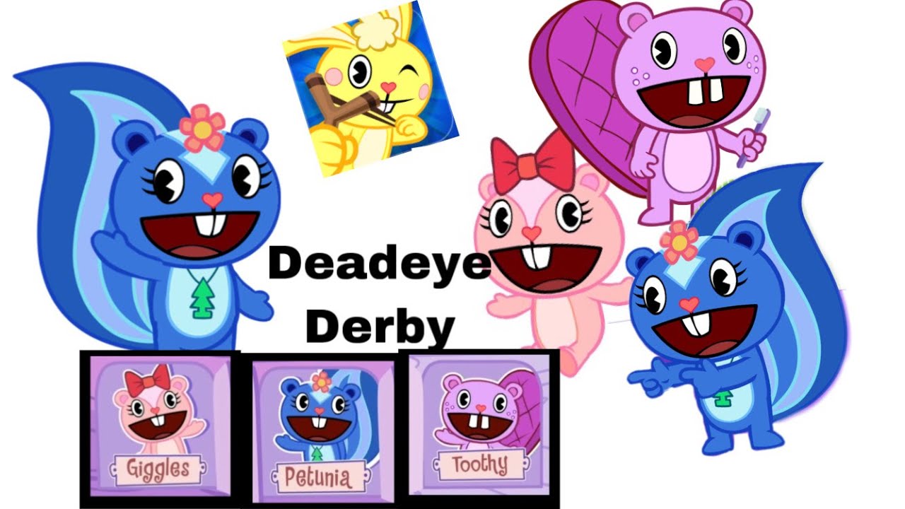 Deadeye Derby| Petunia Vs Petunia 2  Giggles and Toothy
