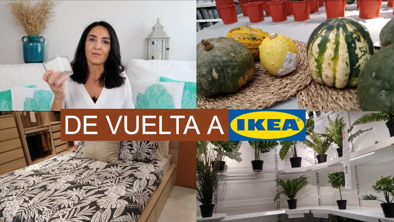 IKEA. Ropa de cama, plantas...