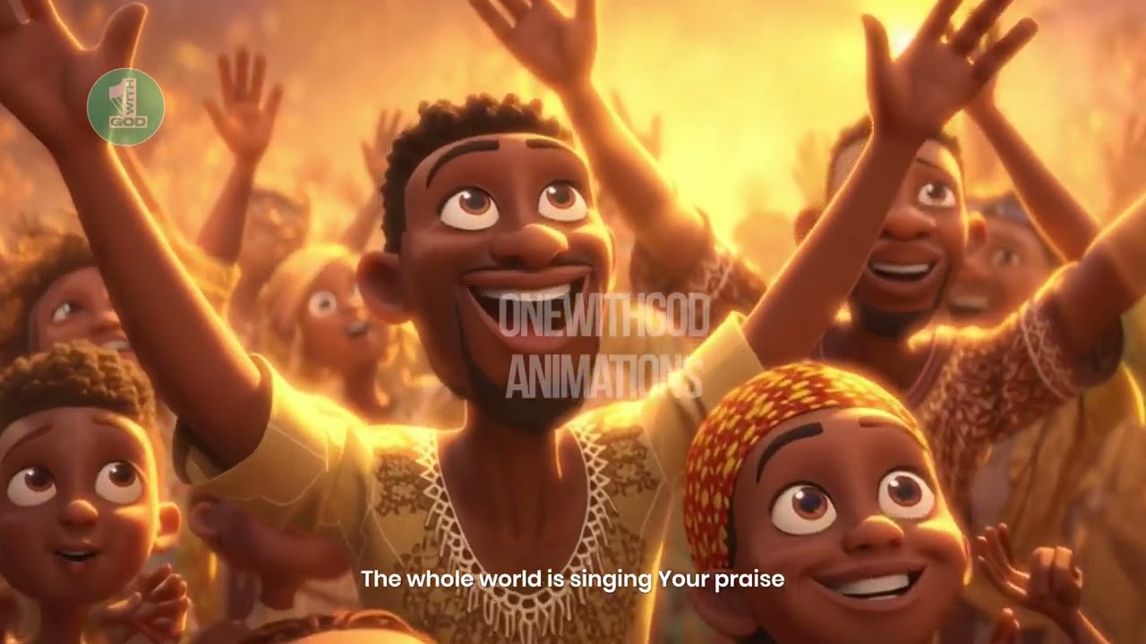 Ekondo – Min. Dunsin Oyekan || One with God Animations || Kids & Family Animated Worship