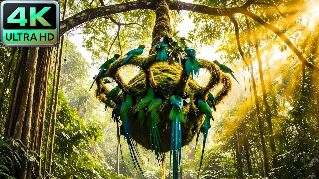 Surprised by the strangely shaped nests of rare bird species | rare birds |  natural sounds.