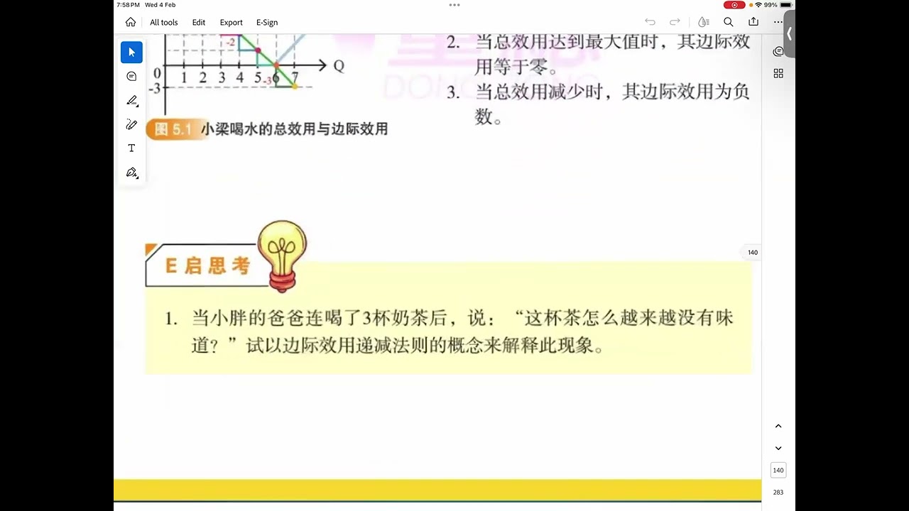 UEC 经济学第5章: 消费行为的研究